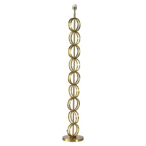 Richmond Vloerlamp 'Blizz' 156cm hoog, kleur Goud (excl. kap)