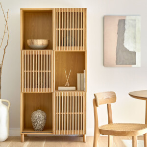 Kave Home Opbergkast 'Beyla' Eiken, 170 x 85cm