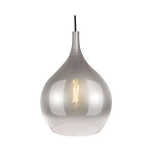 Leitmotiv Hanglamp 'Drup' ø26cm, kleur Rookgrijs