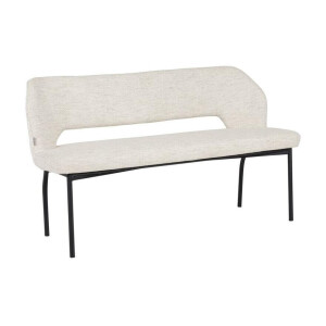 MUST Living Eetkamerbank 'Bloom' Polaris, 150cm, kleur Naturel