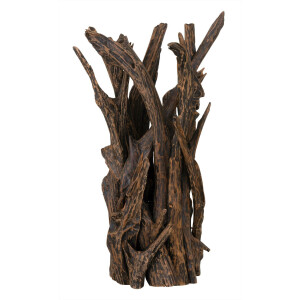 MUST Living Tafellamp 'Spot' Teakhout, 60cm, kleur Zwart