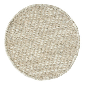 MUST Living Vloerkleed 'Asuri' 150cm, kleur Zand