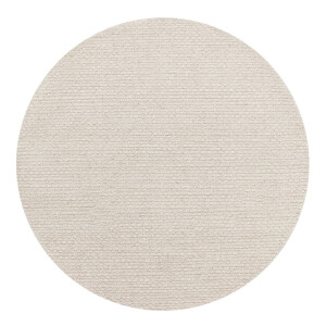 MUST Living Rond Vloerkleed 'Nirvana' 200cm, kleur Beige