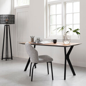 DTP Home Bureau 'Metropole' Teakhout, 150 x 60cm