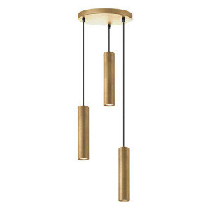 LABEL51 Hanglamp 'Ferroli' 3-lamps, kleur Antiek Goud