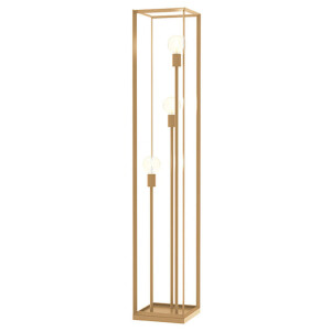LABEL51 Vloerlamp 'Tetto' 3-lamps, kleur Antiek Goud