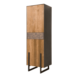 Tower Living Opbergkast 'Ora' Rechts, Teakhout, 182 x 57cm