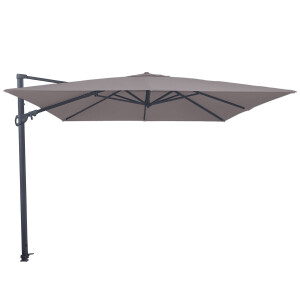 Vrijhangende zweefparasol Monaco Flex III 300x300 (taupe)