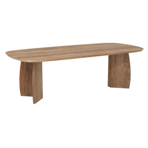 DTP Home Deens Ovale Eettafel 'Nova' Teakhout, 250 x 110cm
