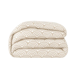 1+1 Gratis Wasbaar Easy Dekbed Zonder Overtrek - Zonder Overtrek - Bow - Beige - Dekbed-Discounter.nl