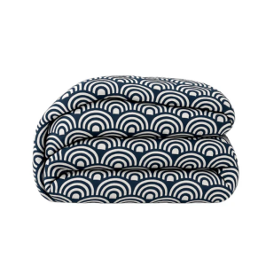 1+1 Gratis Wasbaar Easy Dekbed Zonder Overtrek - Zonder Overtrek - Bow - Blauw - Dekbed-Discounter.nl