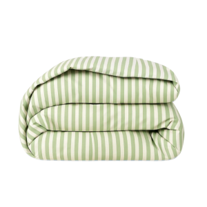 1+1 Gratis Wasbaar Easy Dekbed Zonder Overtrek - Zonder Overtrek - Streep - Groen - Dekbed-Discounter.nl