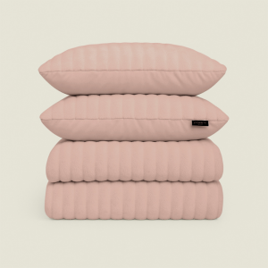 Dekbedovertrek Rabbit Bubble - Oud Roze - Lits-Jumeaux (240x220 Cm) - - - Zydante - Dekbed-Discounter.nl