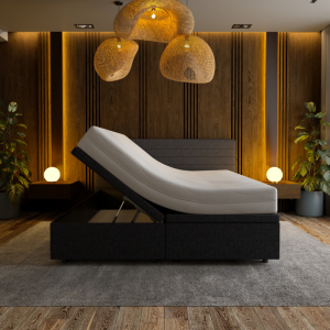 Boxspring Met Opbergruimte Hotel Elegance - Zwart - Dekbed-Discounter.nl