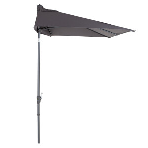 Parasol Triangle 210x130cm grey