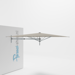 Paraflex muurparasol 230x230cm Neo arm   (Taupe)