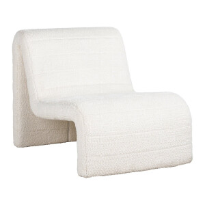 Richmond Fauteuil 'Kelly' Chenille, kleur Wit