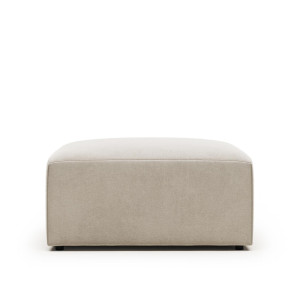 Kave Home Hocker 'Blok' 90 x 70cm, kleur Beige