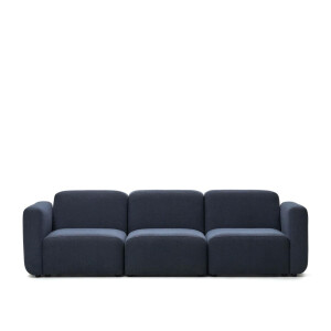 Kave Home 3-zits Bank 'Neom' kleur Donkerblauw