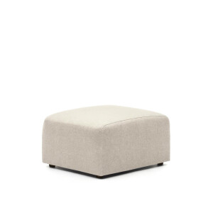 Kave Home Hocker 'Neom' 75 x 64cm, kleur Beige