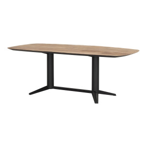 DTP Home Eettafel 'Soho' Deens ovaal, Teakhout, 210 x 110cm