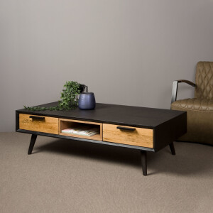 Tower Living Salontafel 'Bresso' Eiken, 140 x 70 cm