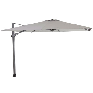 Zweefparasol Siesta premium 4 Seasons 300x300cm   (mid grey)