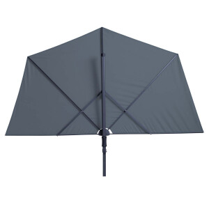 Vrijhangende zweefparasol Sunwave 270cm (safier blue)