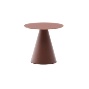 Kave Home Ronde Bijzettafel 'Wilshire' 35cm, kleur Terracotta
