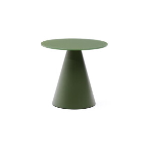 Kave Home Ronde Bijzettafel 'Wilshire' 35cm, kleur Donkergroen