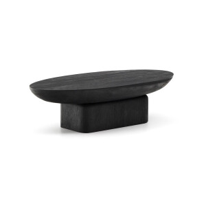 Kave Home Ovale Salontafel 'Ovak' Acaciahout, 140 x 70cm