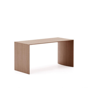 Kave Home Salontafel 'Litto' Walnoot, 90 x 45cm, kleur Bruin