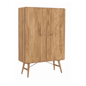 Tower Living Opbergkast 'Aura' Acaciahout, 150 x 100cm, kleur Naturel