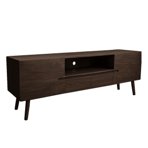 Tower Living TV-meubel 'Aura' Acaciahout, 210cm, kleur Espresso