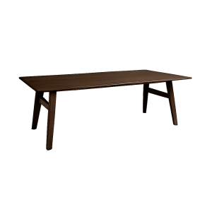 Tower Living Eettafel 'Aura' Acaciahout, 240 x 100cm, kleur Espresso