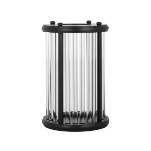 Richmond Windlicht 'Feray' 40cm, kleur Zwart