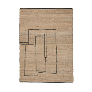 Kave Home Vloerkleed 'Velira' Jute, 200 x 300cm