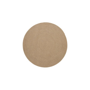 Kave Home Rond Vloerkleed 'Despas' 150cm, kleur Beige