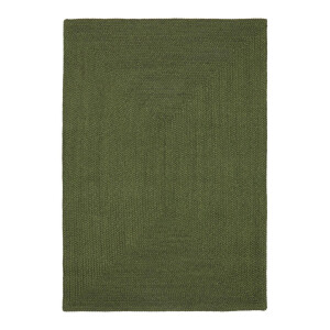 Kave Home Vloerkleed 'Despas' 160 x 230cm, kleur Donkergroen