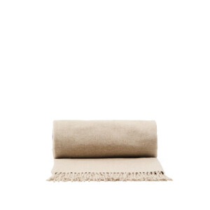 Kave Home Plaid 'Trevina' 170 x 130cm, kleur Beige