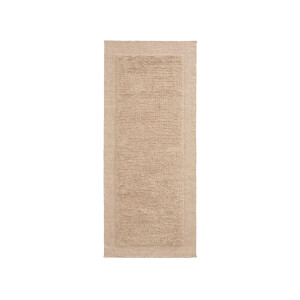 Kave Home Vloerkleed 'Marely' Wol, 80 x 200cm, kleur Beige