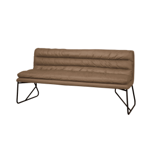 Tower Living Eetkamerbank 'Toro' 155cm, kleur Taupe