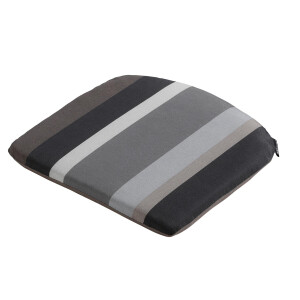 Zitkussen 46x48cm   Stripe grey