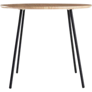 Jolijn houten bijzettafel naturel - Ø 55 cm