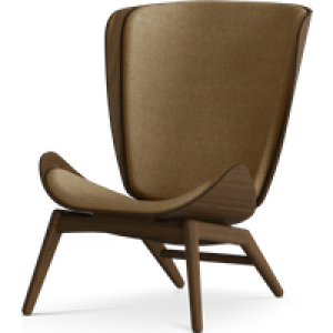 The Reader houten fauteuil donker eiken - Sugar Brown