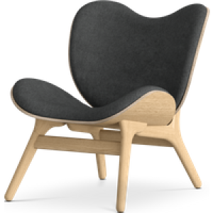 A Conversation Piece naturel houten fauteuil Shadow