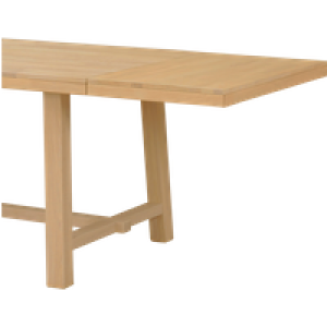 Brooklyn verlengstuk naturel voor Brooklyn eettafel - 50 x 95 cm