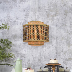 GOOD&MOJO Hanglamp 'Bhutan' Small, Bamboe, kleur Naturel
