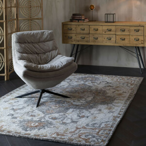 Dutchbone Vloerkleed 'Amori' 160 x 230cm, kleur Grijs