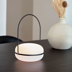 Kave Home Tafellamp 'Tea' kleur Zwart